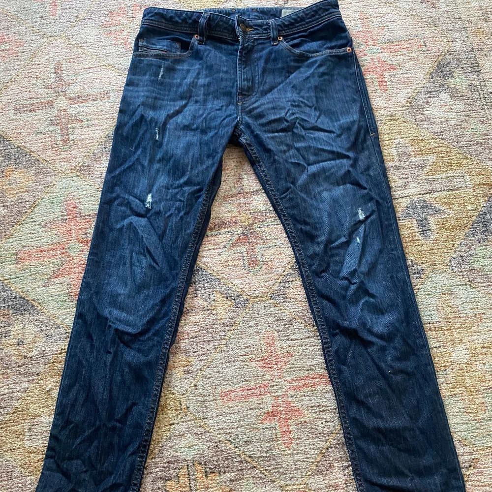 Diesel Jeans - Thommer / Dark Blue / Slim Fit / 30" Waist / 32" Length